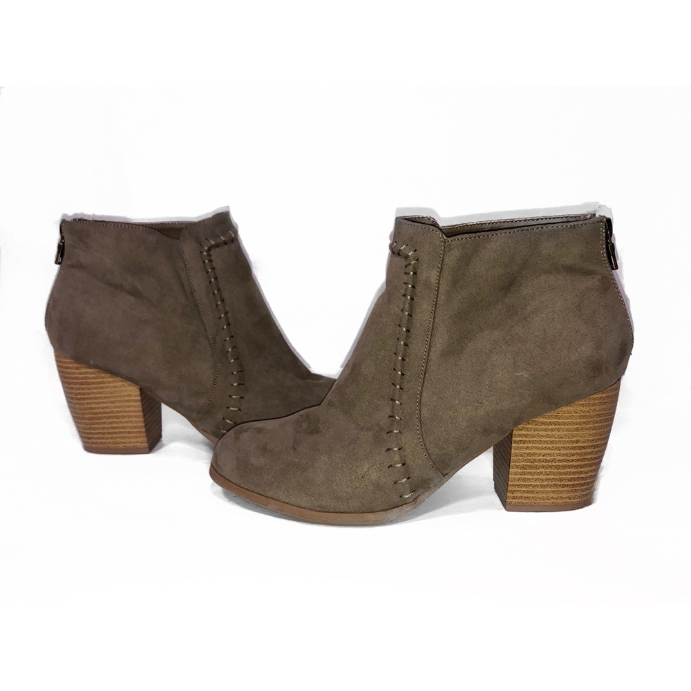 Taupe Charlotte Russe Booties